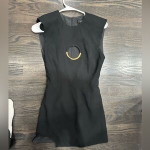 Versace Black mini dress